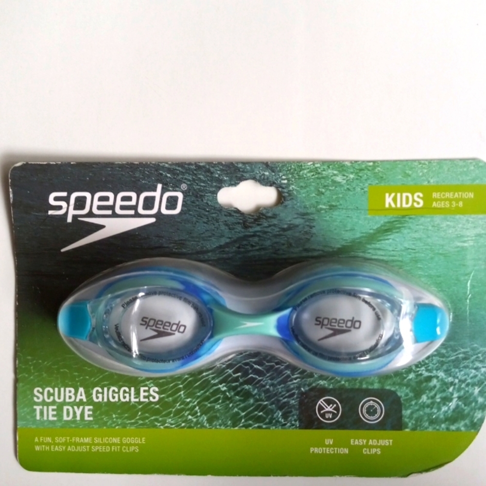 SPEEDO TIE DYE GOGGLES FOR KIDS AGRS 3-8